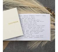 Shein Hermoso Libro De Visitas Para Bodas Para Su Recepción De Bodas: Un Libro De Visitas Elegante Y Sencillo Para Firmar - El Libro De Visitas Perfecto Par