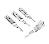 Shein Herramientas de cerrajería Lishi 2 en 1 SS001 SS002 SS002Rpro KW1 SC1 SC4 SC20 M1/MS2 AM5 KW5 TE2 R52 para cerraduras domésticas y civiles