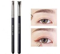 Shein Herramientas de maquillaje Cepillo suave Nuevo cepillo de delineador de ojos en forma de media luna negra Cepillo de línea Cepillo de labios Cepillo d