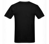 Shein Herren Schwarz Schmetterling Mandala Yoga T-Shirt - Lebendige Lila & Blau Druck, 100% Baumwolle 180gsm, Regular Fit Casual Kurzarm Tee für Sommer Outd
