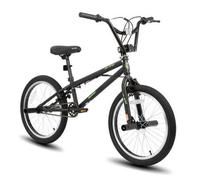 Shein HILAND Redeem1.0 20 Pulgadas Bicicleta BMX Freestyle para Niños y Niñas de 7-13 Años, Bicicleta BMX para Niños con Rotor de 360 Grados y 4 Clavijas, N