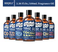 Shein HIQILI 100ml/3,38 onzas líquidas Aceites esenciales de fragancia, puros y sin diluir, aroma a lino fresco, coco, flor de cerezo, yogur, fresa, plátano