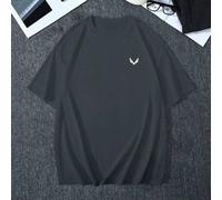 Shein Hombres Talla Grande Verano Casual Pájaro Imprimir Suelto Manga Corta Camiseta