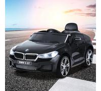 Shein HOMCOM Coche Eléctrico BMW 6GT para Niños +3 Años Automóvil Infantil de Batería 6V con Control Remoto Luces y Sonidos MP3 USB Carga 30 kg 106x64x51 cm