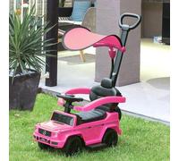 Shein HOMCOM Correpasillos para Niños con Licencia Mercedes G350 Coche Correpasillos para Bebés de 1-3 Años con Bocina Capota Extraíble y Barandilla Carga 2