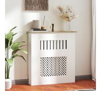 Shein HOMCOM Cubre Radiadores, Cubreradiador de MDF, 78x19x81 cm, Cubierta para Radiador, Diseño Moderno de Listones y Nido de Abeja, para Salón, Dormitorio