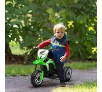 Shein HOMCOM Moto Eléctrica con Licencia moto deportiva CRF450RL para Niños de +18 Meses Motocicleta de Batería 6V con Velocidad 3 km/h Bocina y Sonido de A