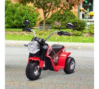 Shein HOMCOM Moto Eléctrica Infantil con 3 Ruedas Triciclo a Batería 6V para Niños de 18-36 Meses con Faro Bocina Velocidad 2 km/h 72x57x56 cm