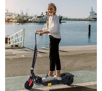 Shein HOMCOM Patinete Eléctrico Plegable para Niños de 7-14 Años, Patinete Eléctrico con Velocidad Max. 12 km/h, Alcance de 8 km, Altura Ajustable, Freno de