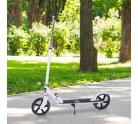 Shein HOMCOM Patinete Plegable para Niños de 7-14 Años Scooter Infantil Manillar Ajustable en Altura de 4 Niveles con Freno 88x37x75-100 cm