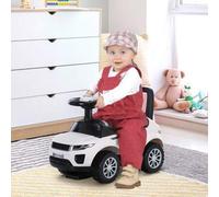 Shein HOMCOM Quad Correpasillos Niño Coche sin Pedales para Bebé Juguete Andador Estilo Carrera con Orador 62x28x41,5cm