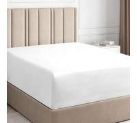 Shein HONEYMOON 1 pieza Sábana ajustada de unicolor ultra suave, ropa de cama ligera como una nube, bolsillo profundo de 15.75in/40cm, se adapta a todos los