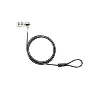 Shein HP Bloqueo de combinación Essential - Cable antirrobo (Negro, Cerradura con combinación, Acero galvanizado, 1,22 m, 4,4 mm, 190 g)