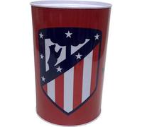 Shein Hucha Atlético De Madrid Cilíndrica Mediana Licencia Oficial - Hucha Atlético De Madrid Cilíndrica Mediana Ranura Segura Para Monedas y Billetes y Fác