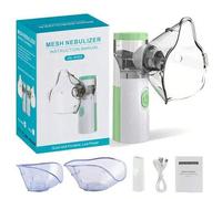 Shein Humidificador doméstico portátil, vaporizador ultrasónico de mano para boca y nariz, recargable por USB