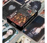 Shein ICONIC BY MISTAKE 3-Group Collaboration Photo Cards KATSEYE 55 piezas Tarjetas LOMO, Set de Tarjetas Fotográficas Coleccionables KATSEYE ICONIC BY MIS