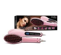 Shein ID Italian Design - Cepillo Alisador, Moldeador Y Rizador - Tecnología De Calor Por Infrarrojos Y Placa De Cerámica - Potencia 50W - Control De Temper