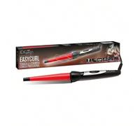 Shein ID Italian Design - Rizador De Pelo Cónico Profesional Easy Curl - Potencia 25W - Temperaturas De 90ºC A 180ºC - Cable Giratorio 360º - Tenacilla Cerá