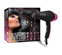 Shein ID Italian Design - Secador De Pelo Profesional Supersilencioso Airlissimo - Potencia 2300W - Motor AC De Alto Rendimiento Y Protección Contra El Sobr