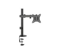 Shein iggual Soporte Articulable Pinza Monitor 17" - 32" SPM01 - Ajustable: Altura Máx 407mm - Inclinación ± 45º - Rotación ± 180º - Giro ± 90º, VESA 75x75m