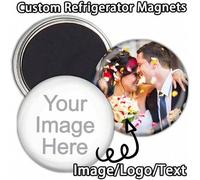 Shein Imán para nevera personalizado con impresión de cualquier diseño que usted elija, decoración del hogar, imanes de fotos para refrigerador, oficina y c