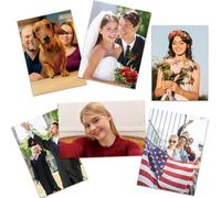 Shein Impresión de foto personalizada - Personalización de foto personalizada - Fotos brillantes de tamaño estándar - Captura los momentos hermosos y apreci