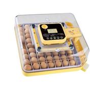 Shein Incubadora automática de 48 huevos, con volteador de huevos, control de temperatura y humedad, máquina de incubación para eclosión de pollitos, patos,