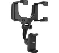 Shein InnovaGoods® Soporte de Smartphone para Espejo retrovisor, Soporte movil Coche sujeta tu móvil de Forma Segura y Estable, Accesorios Coche con diseño