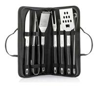 Shein InnovaGoods® Utensilios Barbacoa 12 Piezas, Accesorios Barbacoa de Acero Inoxidable, Kit Barbacoa opción Ideal para Regalar, Barbacoa Parrilla con Mal