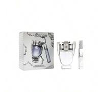 Shein Invictus Eau de Toilette 100 ml Gift Set - Perfume Gift Set, Long-Lasting, For Men, Woody, Silver, Grapefruit, Suitable For Daily Wear