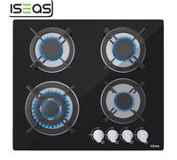 Shein IsEasy 4 llamas vitrocerámica de gas estufa de gas estufa empotrada gas natural gas propano gas licuado