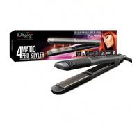 Shein Italian Design - Plancha De Pelo 4Matic Pro Styler - Plancha Profesional De Cabello Con Placas De Cerámica De Última Generación - Ideal Para Alisar, M