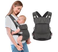 Shein IULONEE Portabebés recién nacido, envolvente suave y ligero | Diseño ergonómico con soporte ajustable para el cuello, apto para recién nacidos de 7-45