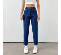 Shein Jeans Con Bolsillos Para Mujer