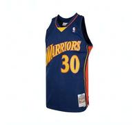 Shein Jersey de baloncesto Swingman de la temporada 2009-2010 de Stephen Curry de los Golden State Warriors de Mitchell & Ness para hombre, 2024