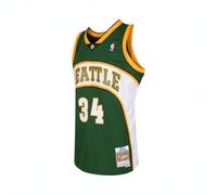 Shein Jerseys de baloncesto vintage 2024 para hombres/mujeres - Versión de aficionado SWINGMAN - Seattle SuperSonics temporada 2006-07 - Camiseta sin mangas