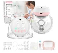 Shein Jheppbay Extractor de leche eléctrico portátil manos libres 3 modos 12 niveles Extractor de leche eléctrico 50% más de producción de leche con diseño