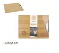 Shein JJBLOOM-Tabla de corte de bambú MasterChef,Tabla de Cortar Cocina,Tabla Cortar Cocina Madera de Bambú Ecológico