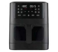 Shein Jocca Freidora de Aire Jocca Digital 8L Negra con Ventana | Pantalla LED Táctil, 10 Programas, Función Precalentar y Deshidratar, Cocina Saludable y R