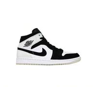 Shein Jordan 1 Mid Diamond Shorts Unisex Sneakers Black White DH6933