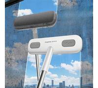 Shein Joybos® 1/2 piezas Cepillo multiusos para limpiar pantallas de ventana, Ancho: 20cm/7.87in, Longitud: 82cm-32.28in, Limpiador de pantallas de ventana