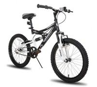 Shein JOYSTAR Contender 20 Pulgadas Bicicleta de Montaña con Suspensión Completa para Niños y Niñas de 7-13 Años, MTB Juvenil de Una Velocidad con Cuad
