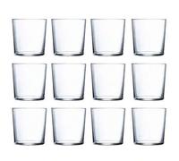 Shein juego de 12 vasos altos 36cl pinta luminarc, 36cl pinta brillo set 12 vasos transparentes vidrio, apto frigorífico, no apto microondas, fabricado en f