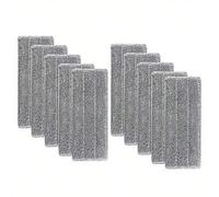 Shein Juego de 20/10/5/3/1 piezas, almohadillas de repuesto de fibra ultrafina para mopa, almohadillas de recarga de mopa reutilizables y lavables, almohadi