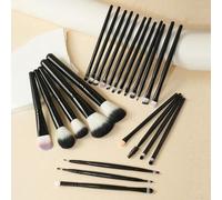 Shein Juego de 24 piezas/1 pieza de brochas suaves para ojos que incluye brocha para polvo, brocha para rubor, brocha para contorno, brocha para dar forma,
