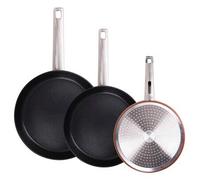 Shein Juego de 3 Sartenes 24*28*30cm en Aluminio forjado AGROS San Ignacio