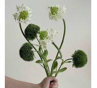 Shein Juego de 6/3/1 pieza de flores artificiales, claveles artificiales, rosas, con tallos verdes. Estas flores/plantas artificiales son adecuadas para reg