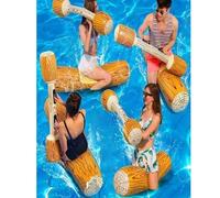Shein Juego de batalla inflable para piscina - Combinación de bote y remo, juguete inflable de remo flotante, adecuado para emocionantes deportes acuáticos,