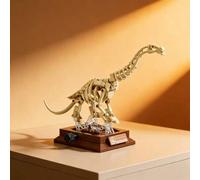 Shein Juego de bloques de construcción del mundo de los dinosaurios de 347 piezas, juguete DIY 3D para aliviar el estrés, modelos altamente realistas de Bra