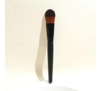 Shein Juego de brochas de maquillaje con mango de madera multifuncional - Brocha en forma de lengua para corrector, brocha para mascarilla, brocha para base